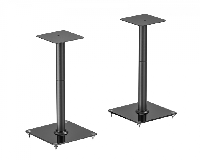 MaxMount Speaker Floor Stand Pair 610mm - Black