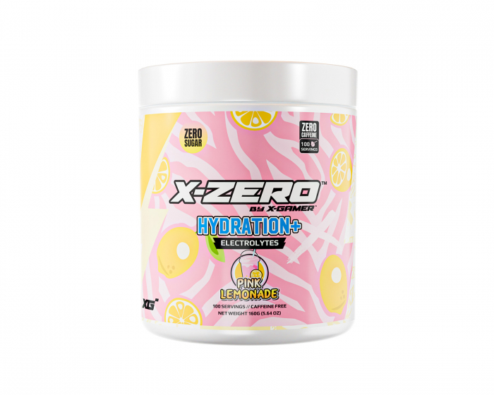 X-Gamer X-Zero Hydration+ Pink Lemonade - 100 Servings