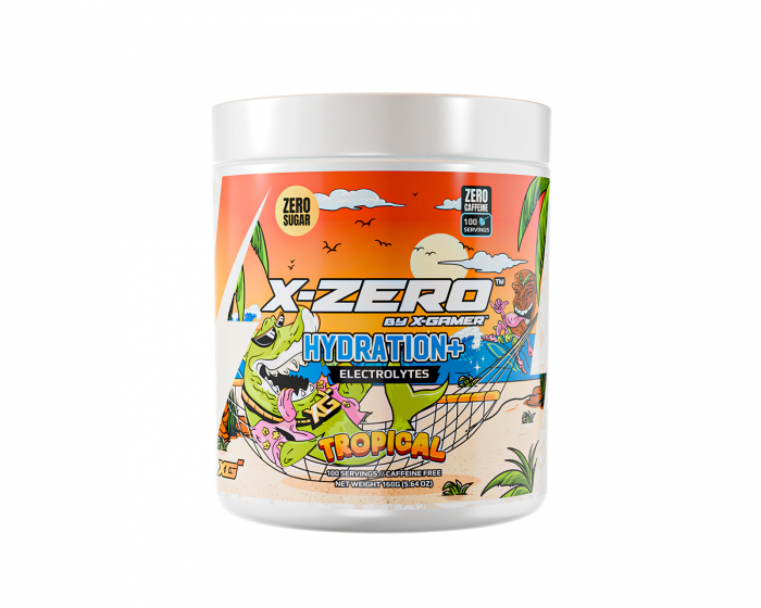 X-Gamer X-Zero Hydration+ Tropical - 100 Servings