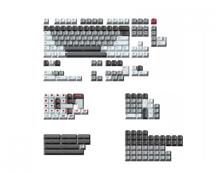 AlohaKB Ausicious Snow + NORDEUK Kit