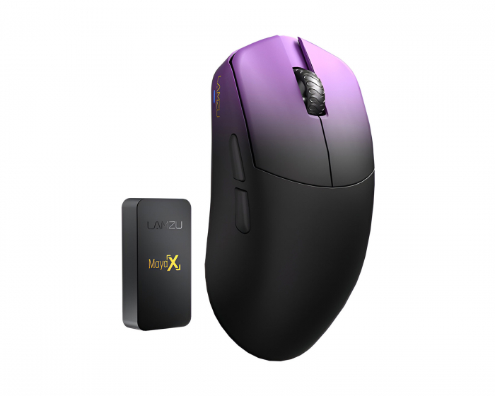 Lamzu MAYA X Wireless Gaming Mouse - Purple Shadow