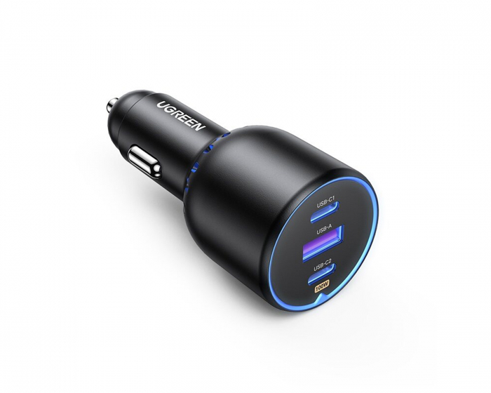 UGREEN Car Charger - 130W - 3-port