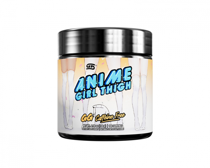 Gamer Supps Anime Girl Thigh Caffeine Free - 100 servings