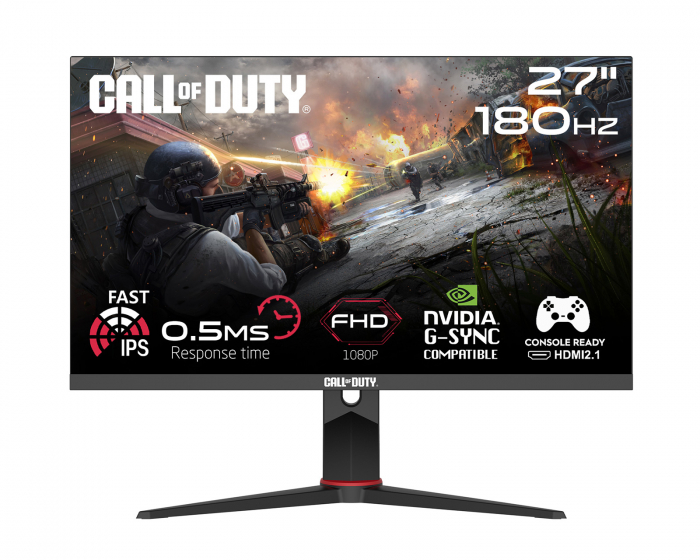 Twisted Minds Call of Duty 27” FHD, 180Hz, Fast IPS, 0.5ms, HDR Gaming Monitor