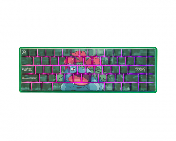 Higround Pokémon Performance 65 Hotswap Gaming Keyboard - ANSI - Venusaur [Hall Effect]