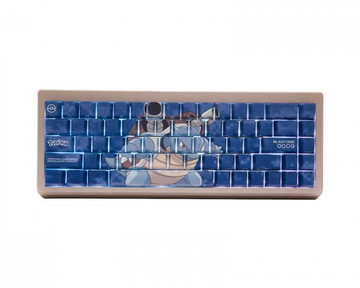 Higround Pokémon Summit 65 Hotswap Gaming Keyboard - ANSI - Blastoise [Geo Linear]