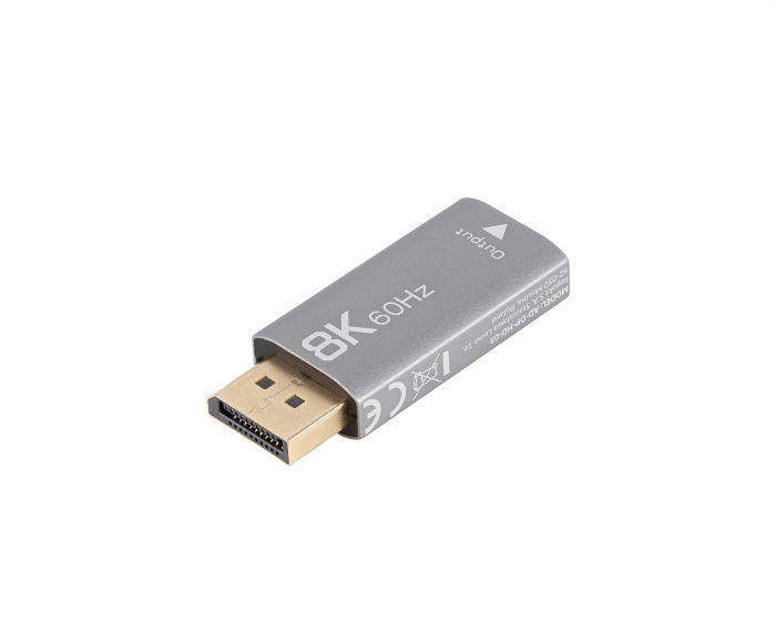 Lanberg DisplayPort to HDMI Adapter 8K - Silver