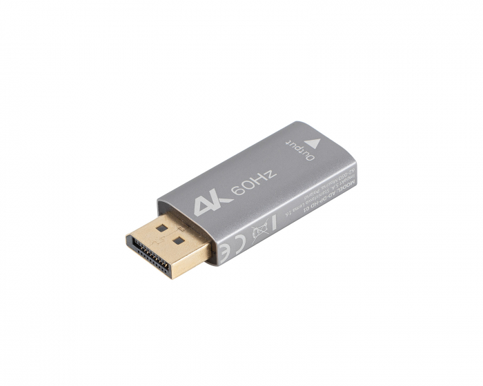 Lanberg DisplayPort to HDMI Adapter 4K - Silver