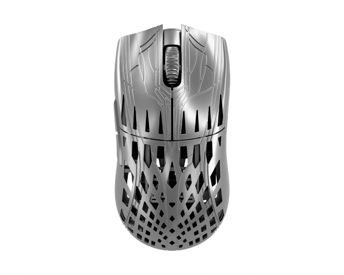 Pwnage Trinity CF 8K Wireless Gaming Mouse - Solid - Platinum