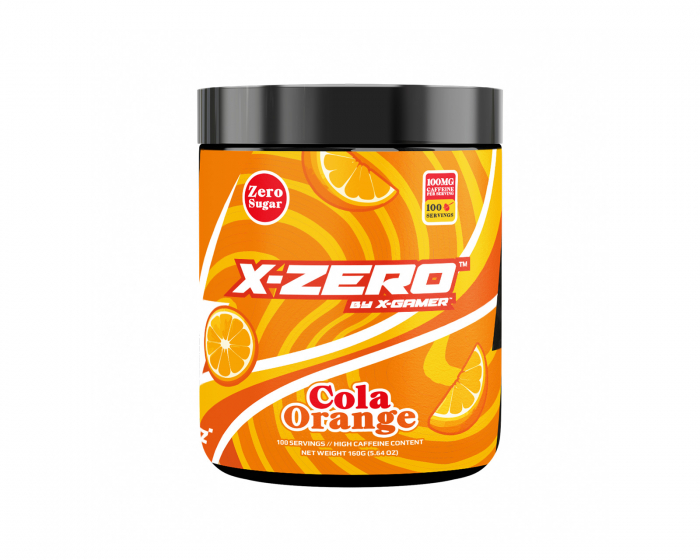 X-Gamer X-Zero Cola Orange - 100 Servings