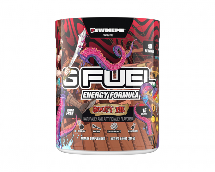 G FUEL Booty Pie Inspired by Pewdiepie - 40 Servings