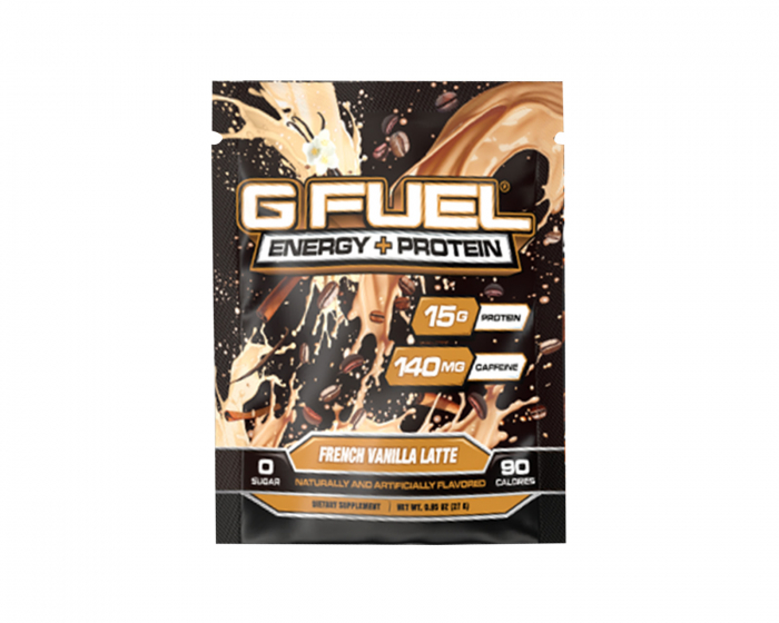 G FUEL Energy + Protein French Vanilla Latte - Single Serving