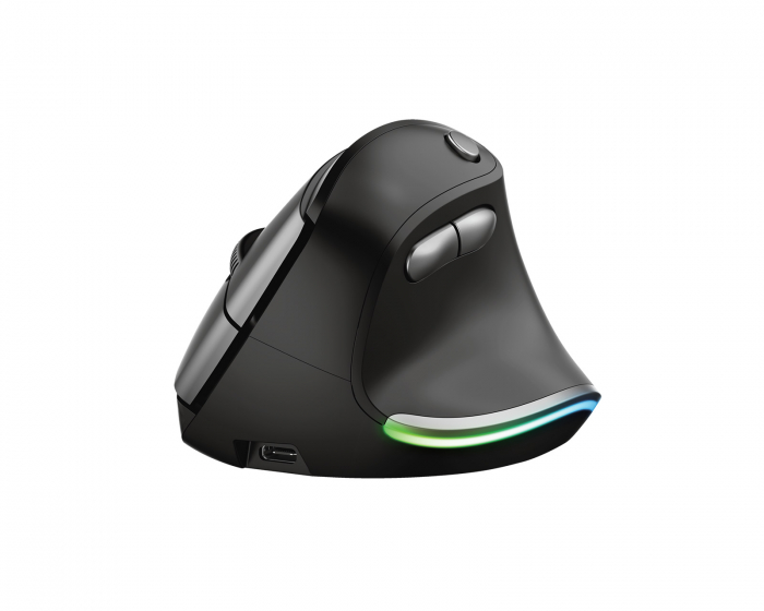 Trust Bayo Wirless Ergonomic Mouse - Black