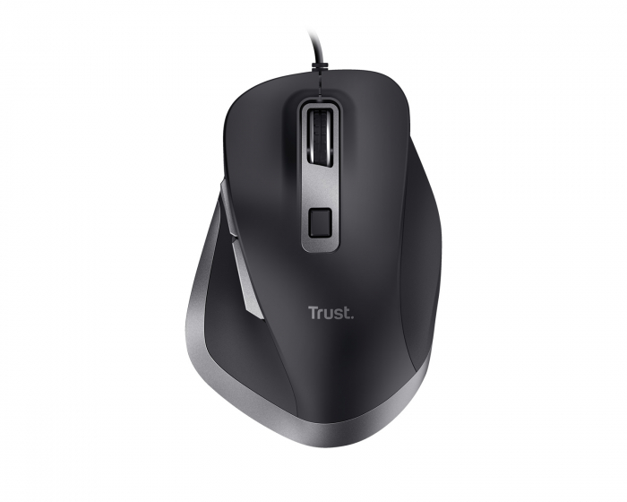 Trust Fyda Wired Mouse - Black