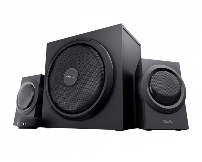 Trust Yuri 2.1 Speaker Set with Subwoofer - Black