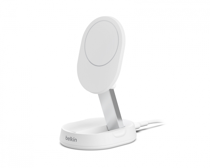 Belkin Boost Charge Pro Qi2 15W Magnetic Charging Stand - White