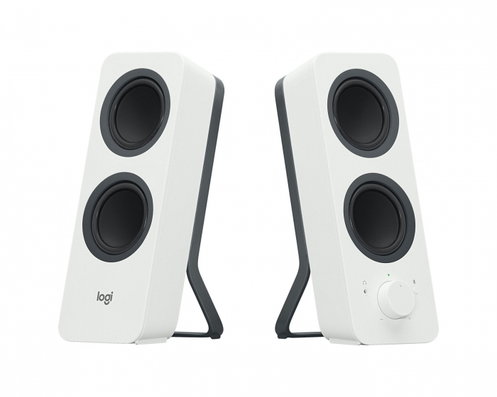 Logitech Z207 2.0 Speakers with Bluetooth - White