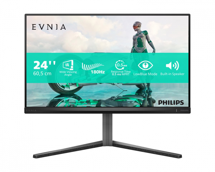 Philips Evnia 3000 24” Gaming Monitor 180Hz 0,5ms FHD IPS