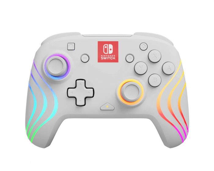 PDP Afterglow Wave Wireless Controller - White (Nintendo Switch)