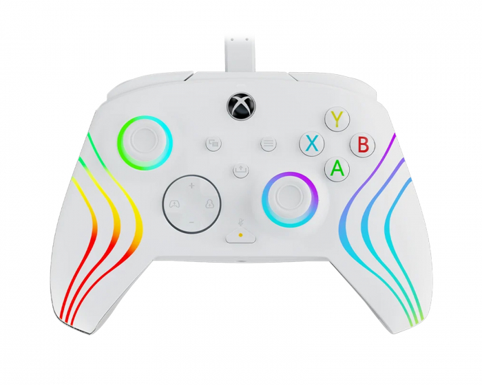 PDP Afterglow Wave Wired Controller - White (PC/Xbox)