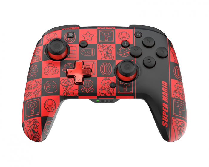 PDP Rematch Wireless Controller GLOW (Nintendo Switch) - Super Icon