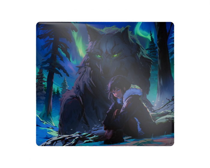 Tekkusai The Guardian Glass Mousepad - Limited Edition