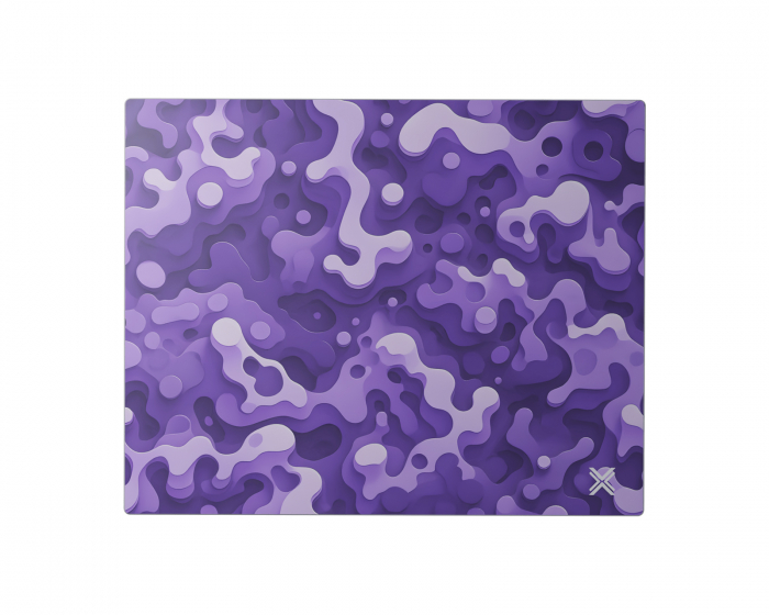 TJ Exclusives Cerapad Kin X Glass Mousepad - Purple Splat