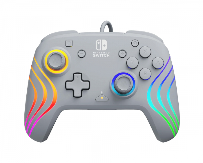 PDP Afterglow Wave Wired Controller - Grey (Nintendo Switch)