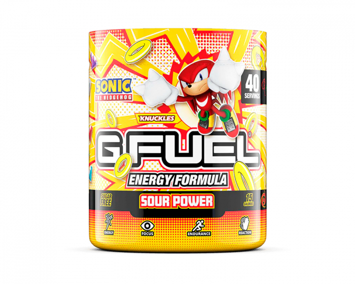 G FUEL Knuckles' Sour Power - 40 Servings