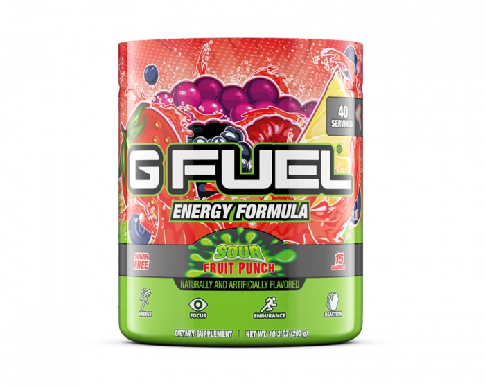 G FUEL Sour Fruit Punch - 40 Servings