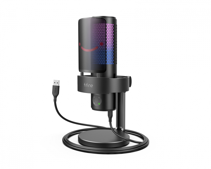 Fifine AMPLIGAME A9 USB Gaming Microphone RGB - Black (DEMO)