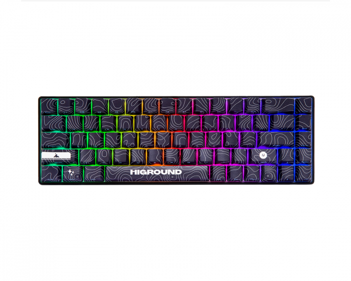 Higround BLACKICE Base 65 Gaming Keyboard - Hotswap [White Flame] (DEMO)