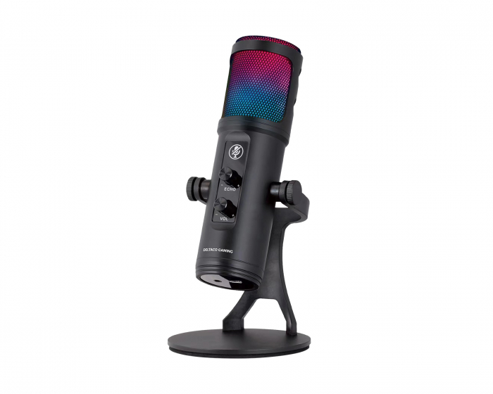 Deltaco Gaming USB Gaming Microphone RGB - Black (DEMO)