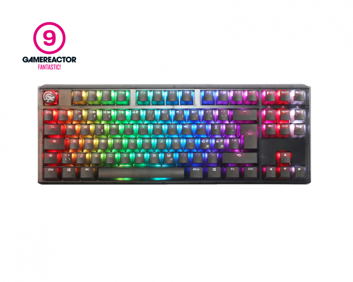 Ducky ONE 3 TKL Aura Black RGB Hotswap Keyboard [MX Silent Red] (DEMO)