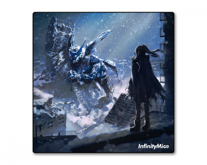 InfinityMice Ruin Mousepad - Speed - Soft - XL Square - Limited Edition (DEMO)