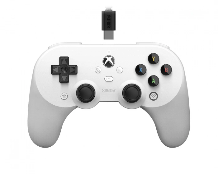 8Bitdo Pro 2 Wired Controller Xbox Hall Effect Edition - White (DEMO)