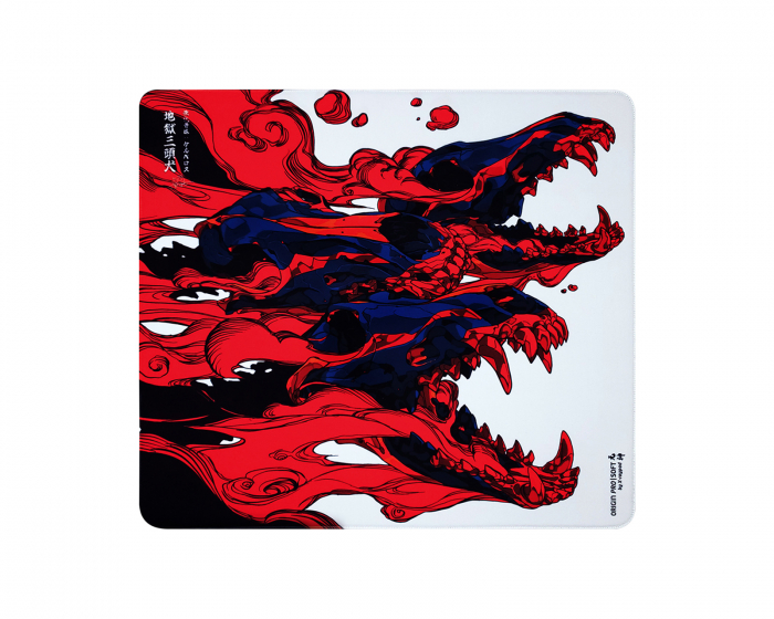 X-raypad Origin Pro Mousepad - Soft - Cerberus - XL Square (DEMO)