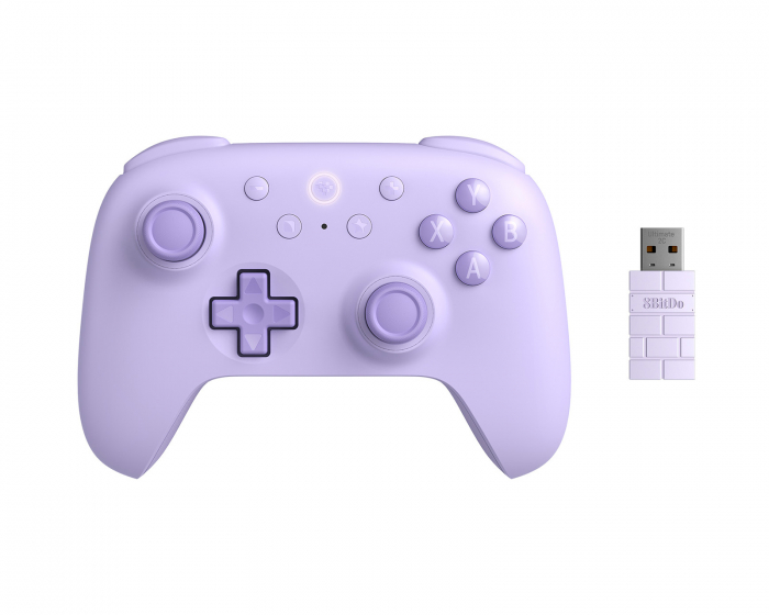 8Bitdo Ultimate 2C 2.4G Wireless Controller Hall Effect - Purple (DEMO)