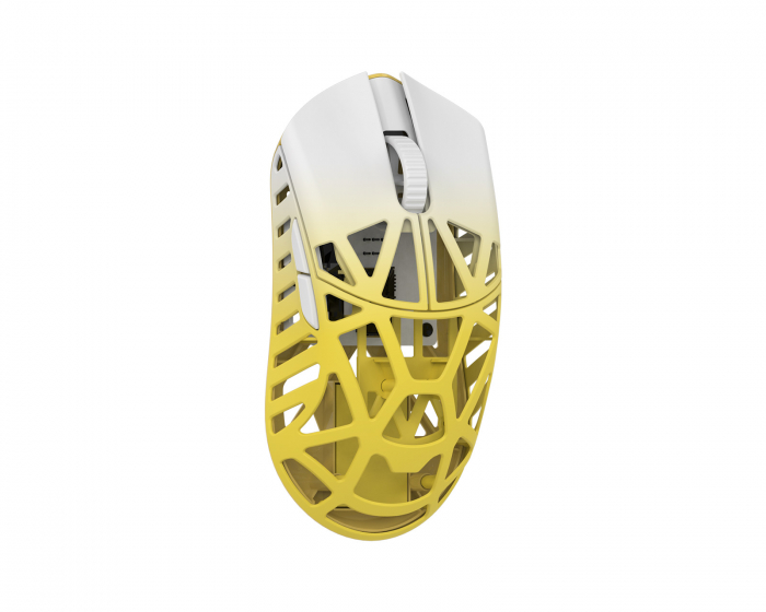 WLMouse BEAST X Mini Wireless Gaming Mouse - White/Yellow (DEMO)