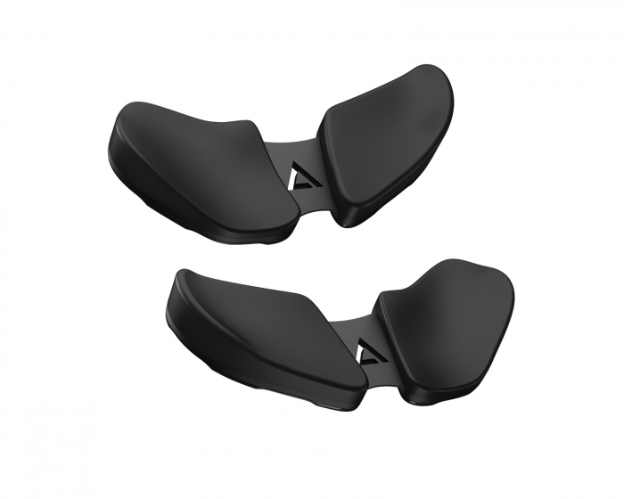 DeltaHub Carpio 2.0 Ergonomic Wrist Rest Set - L - Black (DEMO)