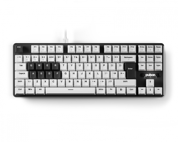 Pulsar PCMK 2 HE TKL Mechanical Keyboard ISO - White (DEMO)