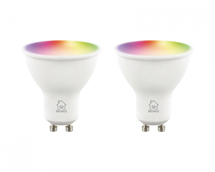 Deltaco Smart Home RGB LED Light E14 WiFI 5W