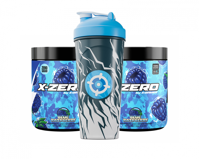 X-Gamer X-Zero Blueraspberry - 2 x 100 Servings