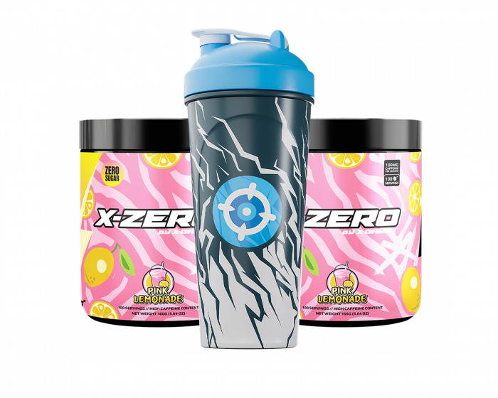 X-Gamer X-Zero Pink Lemonade - 2 x 100 Servings