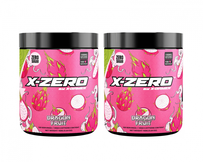 X-Gamer X-Zero Dragon Fruit - 2 x 100 Servings