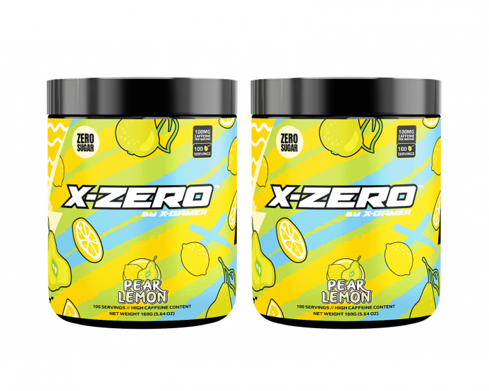 X-Gamer X-Zero Pear Lemon - 2 x 100 Servings