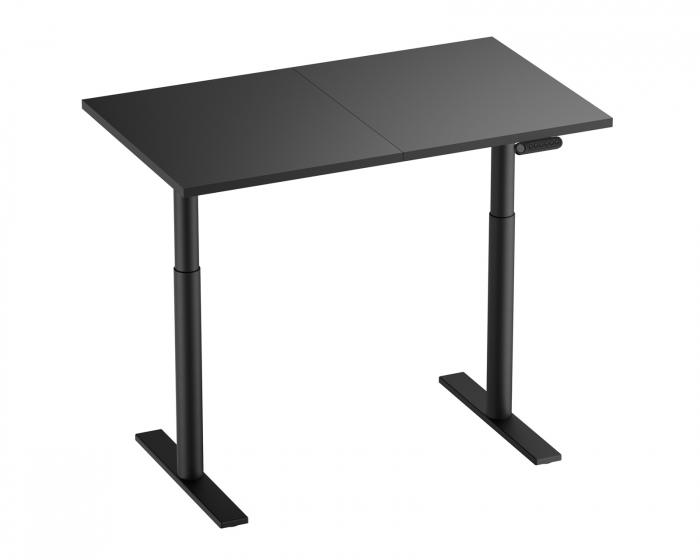 MaxMount Premium Height Adjustable Desk 1200x700mm - Black