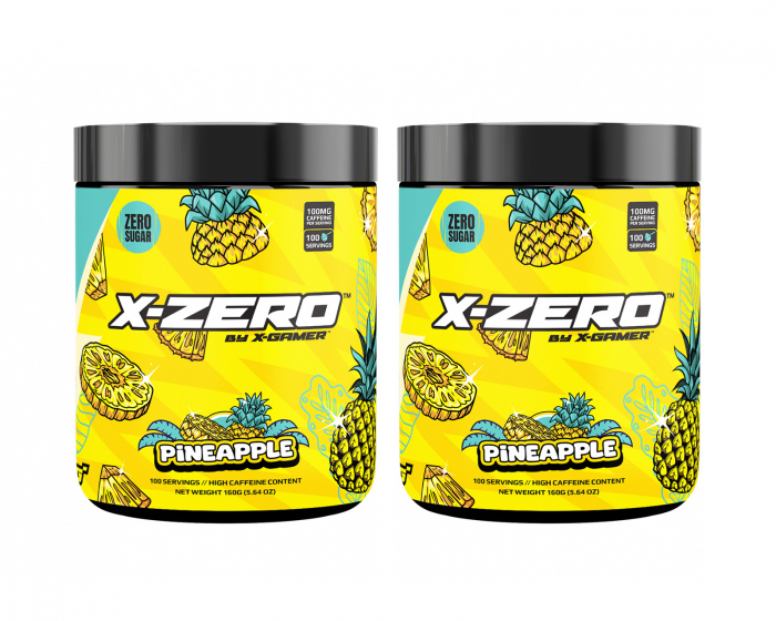 X-Gamer X-Zero Pineapple - 2 x 100 Servings