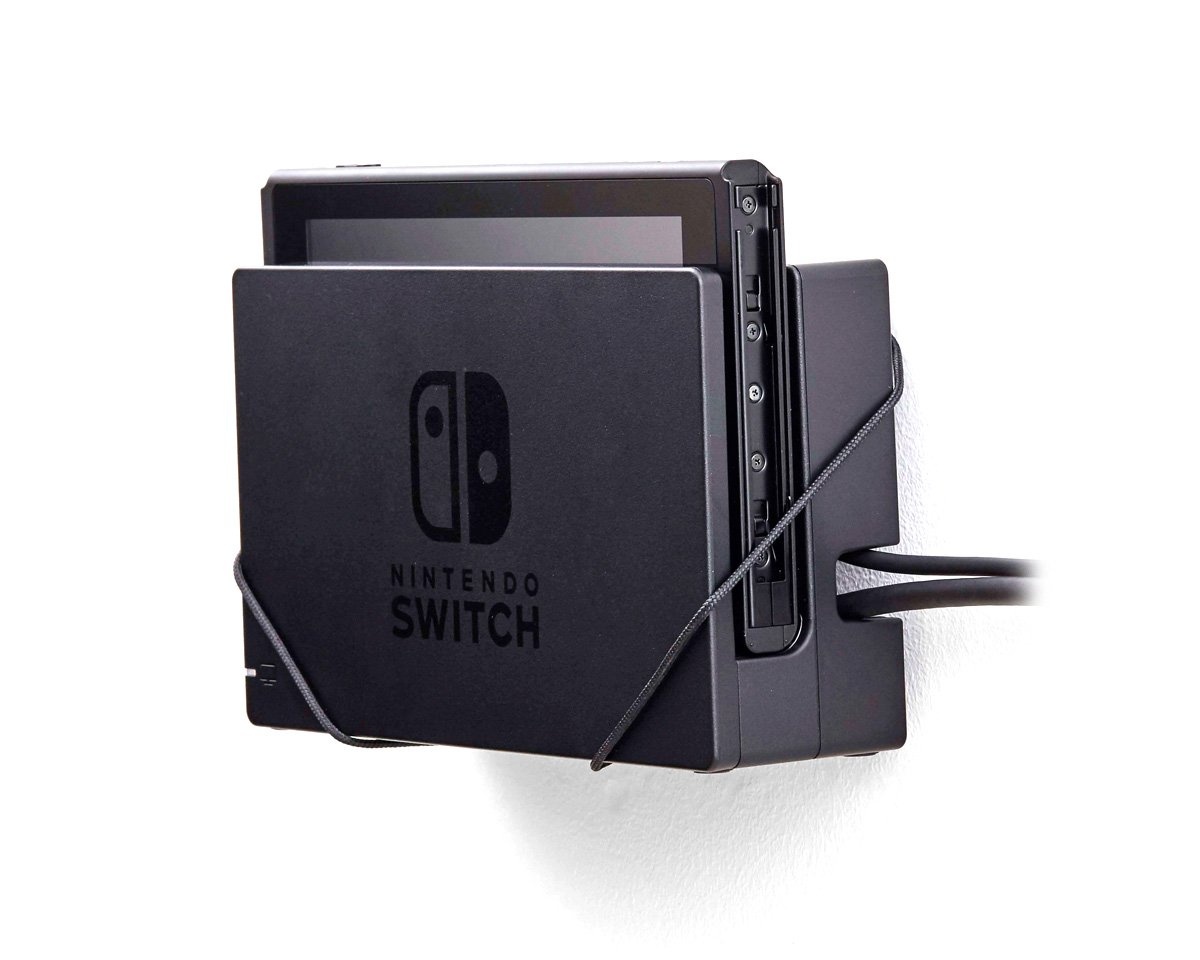 nintendo switch dock wall mount