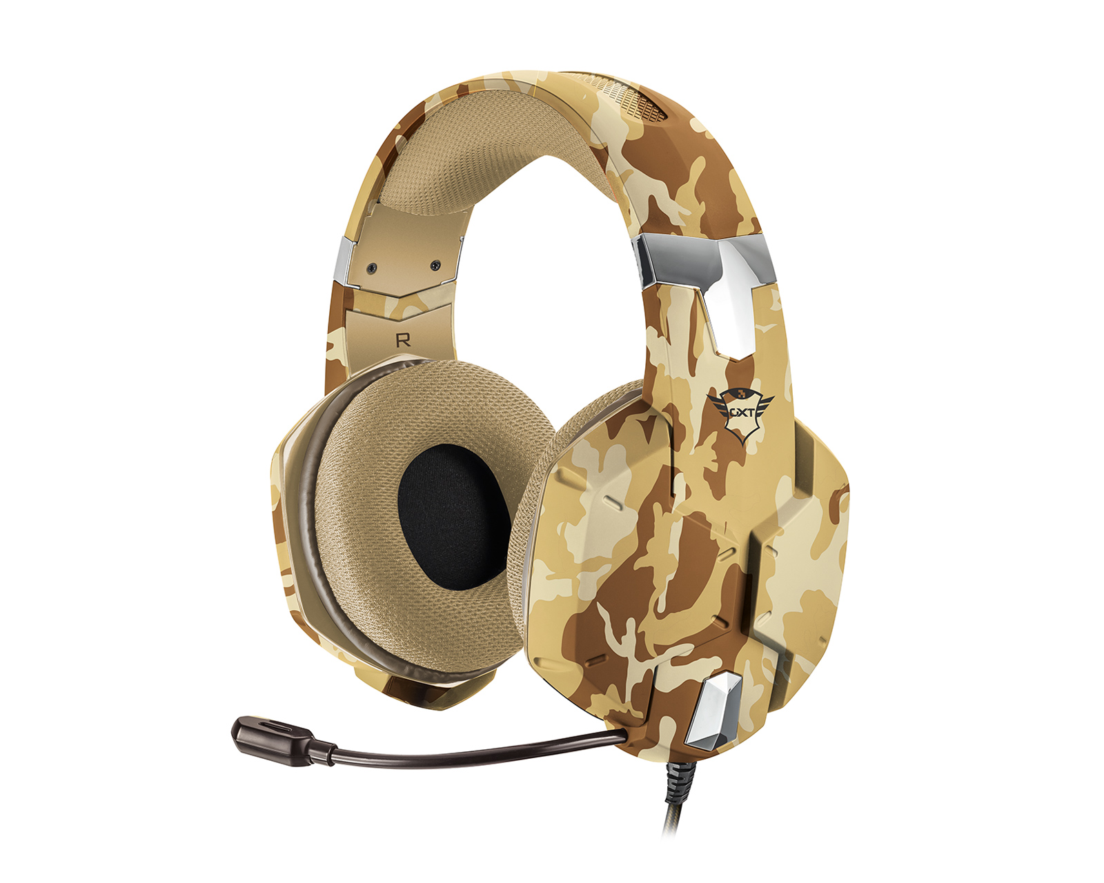 Trust gxt 322c discount gaming headset green camouflage